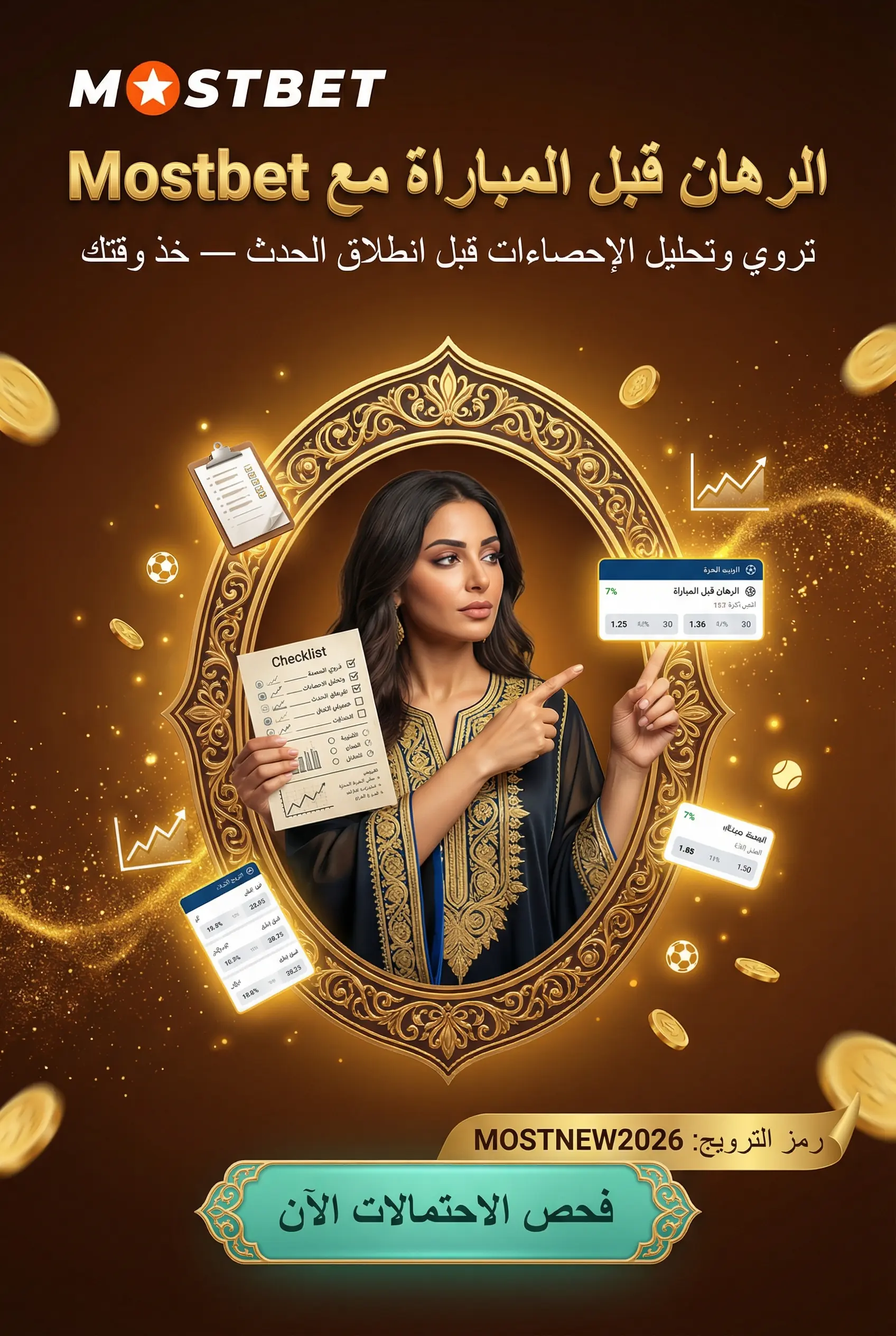 صورة عمودية عن المراهنة قبل المباراة على Mostbet